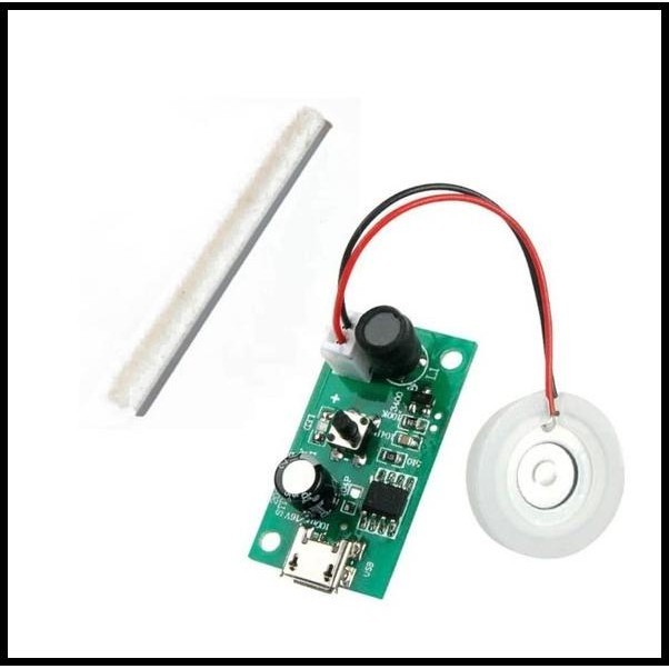 Jual GRATIS ONGKIR MODUL PCB MIST MAKER ATOMIZER USB POWER + TRANDUCER ...