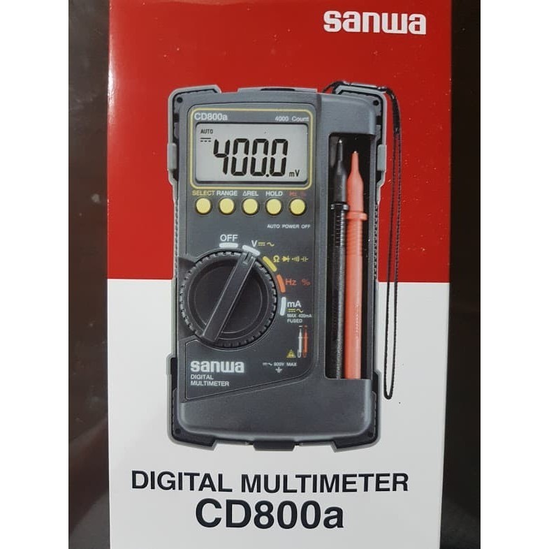 Jual NEW SERIES MULTIMETER DIGITAL SANWA CD800A / CD 800 A ORIGINAL ...