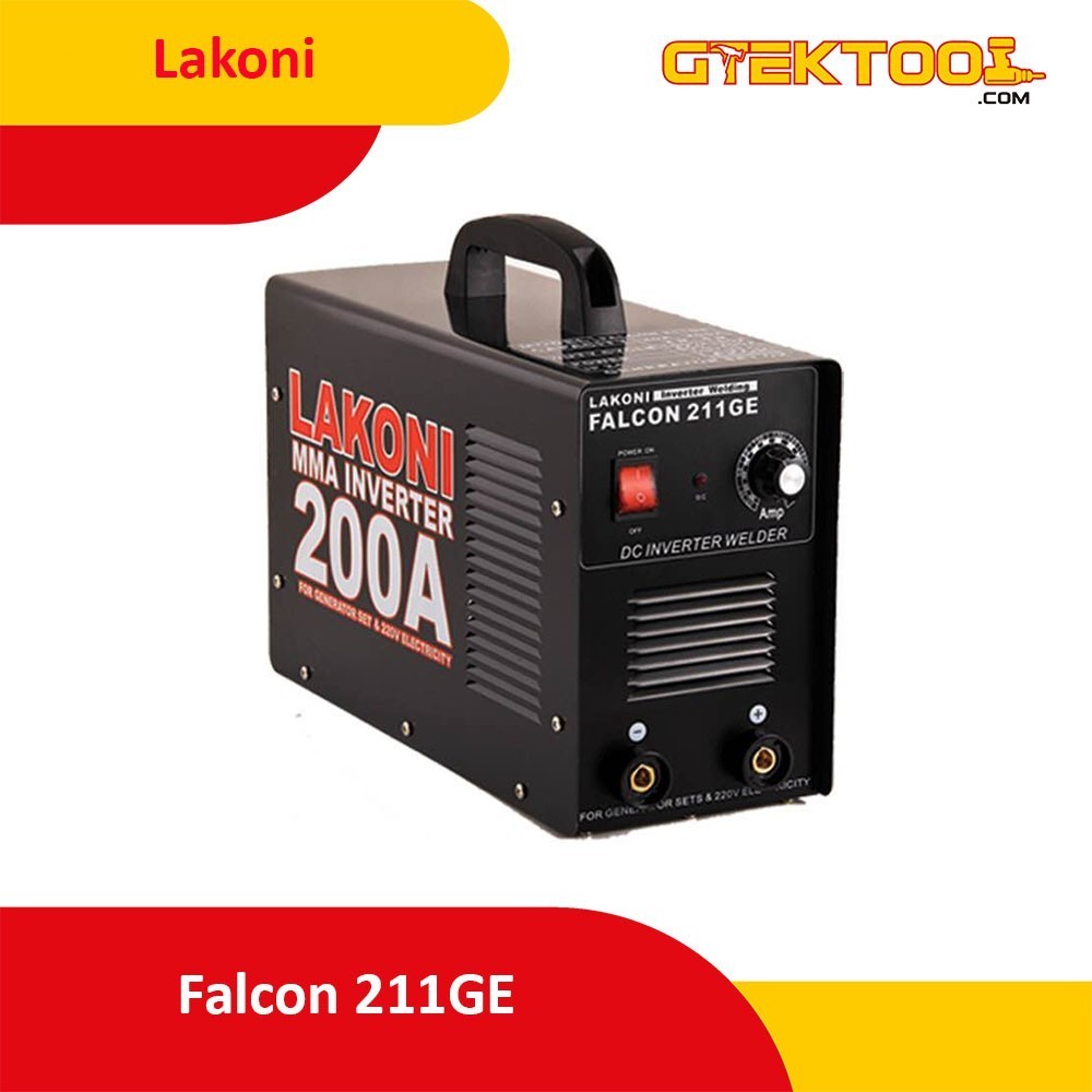 Jual Lakoni Falcon 211GE / 211 GE Mesin Las Listrik Inverter | Shopee ...