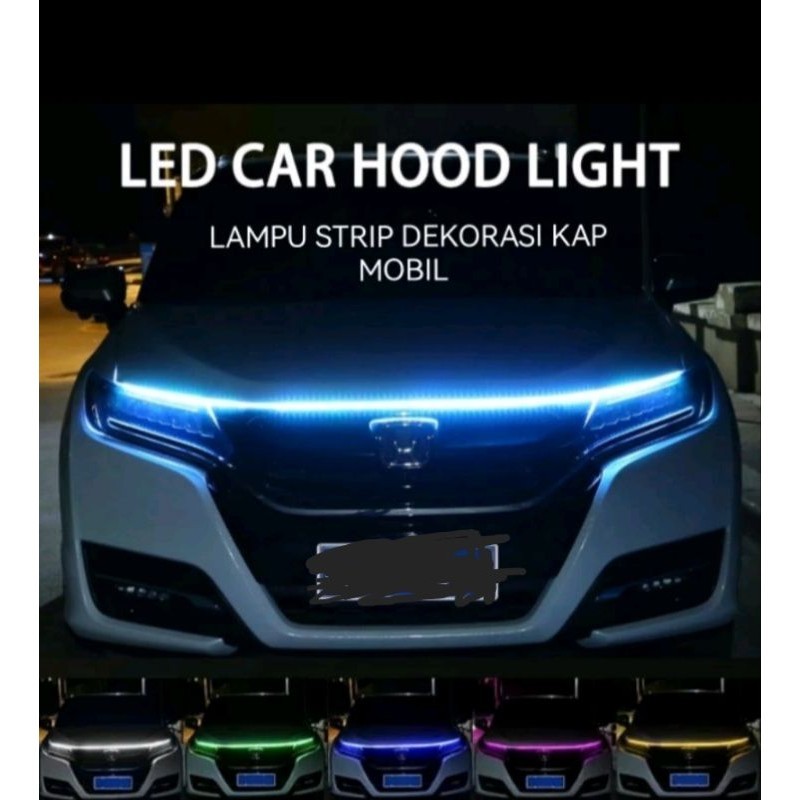 LAMPU MOBIL12 VOLT 120CM 180CM 2METER  BISA DIPASANG DI KAP KOLONG BAGASI DASBOR ANTI AIR TAHAN PANAS