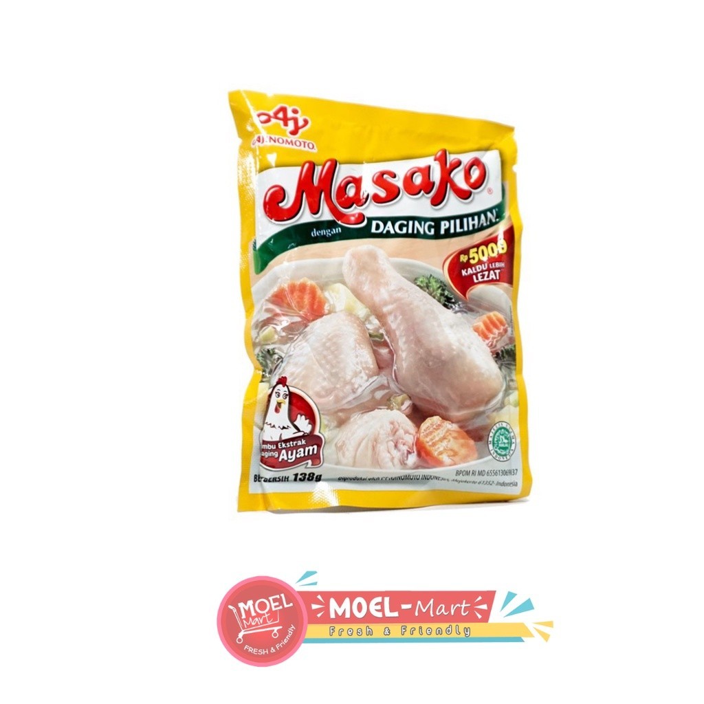 Jual MASAKO Rasa Ayam 138gr | Shopee Indonesia