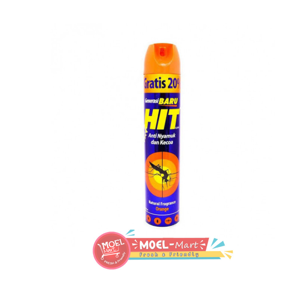 Jual HIT Spray Orange 600ml | Shopee Indonesia