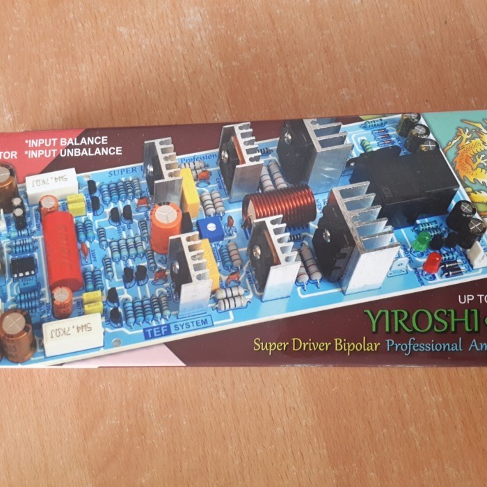 Jual Super Driver Bipolar Power Amplifier Subwoofer Yiroshi Mk-6 Mk6