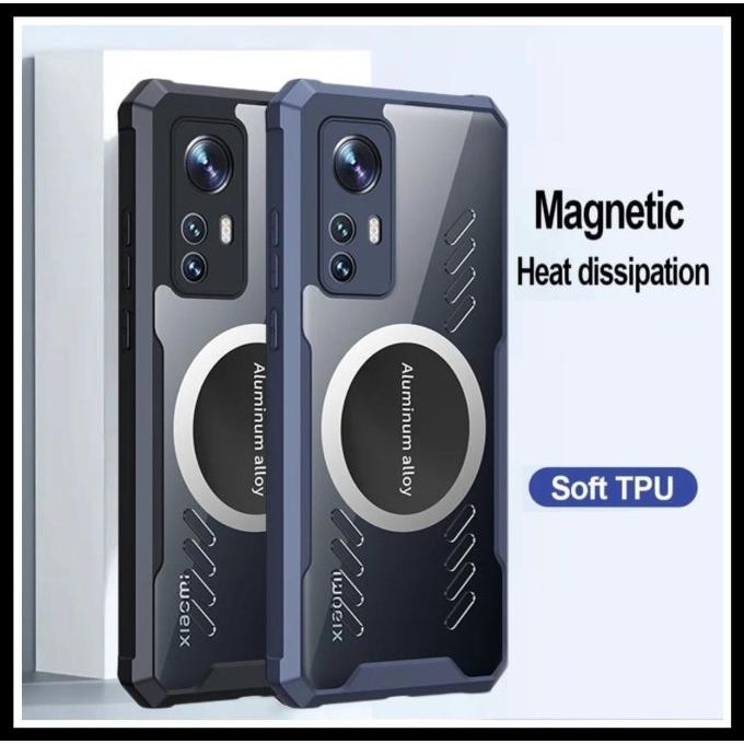 GOKEN Cover per Xiaomi Mi 12T 5G, Silicone TPU/PC Dual Layer Hybrid