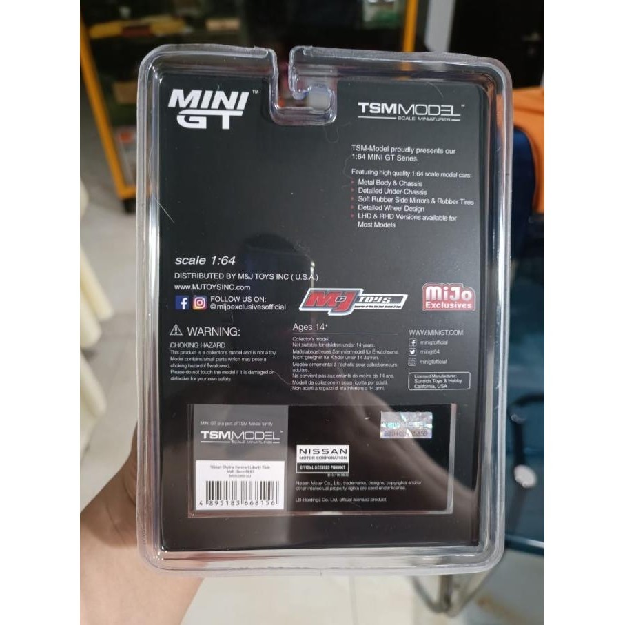 Jual MINI GT LBWK LIBERTY WALK NISSAN SKYLINE KENMERI MATT BLACK ...