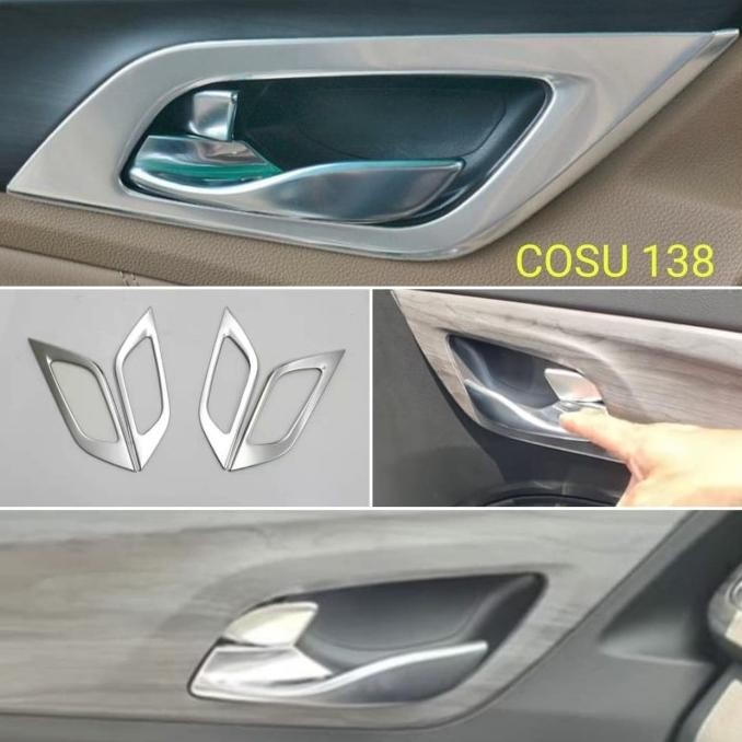 Jual Baru neet Frame Silver Titanium Premium Handel interior Wuling ...