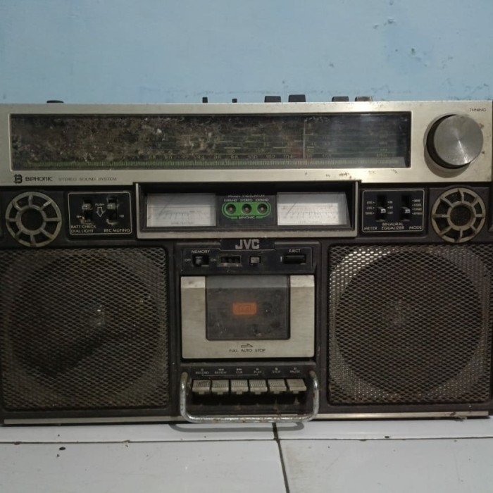 Jual [BDJ] radio boombox JVC jadul | Shopee Indonesia
