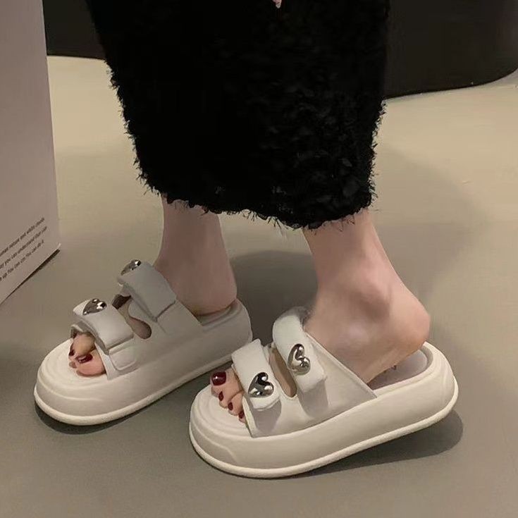 Jual Sandal Roti Sol Tebal untuk Luar Ruangan, Sandal Santai Model Baru ...