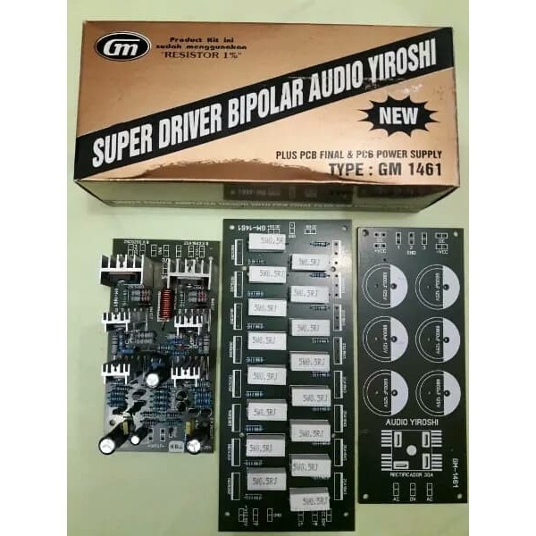 Jual Kit Driver Power Amplier Yiroshi Plus Pcb Final Dan Pcb Power