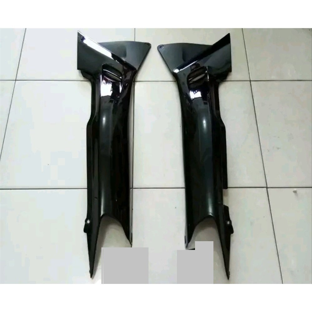 Jual NARITA Cover Body Scorpio Z Hitam/Kotak Steko (Samping Besar