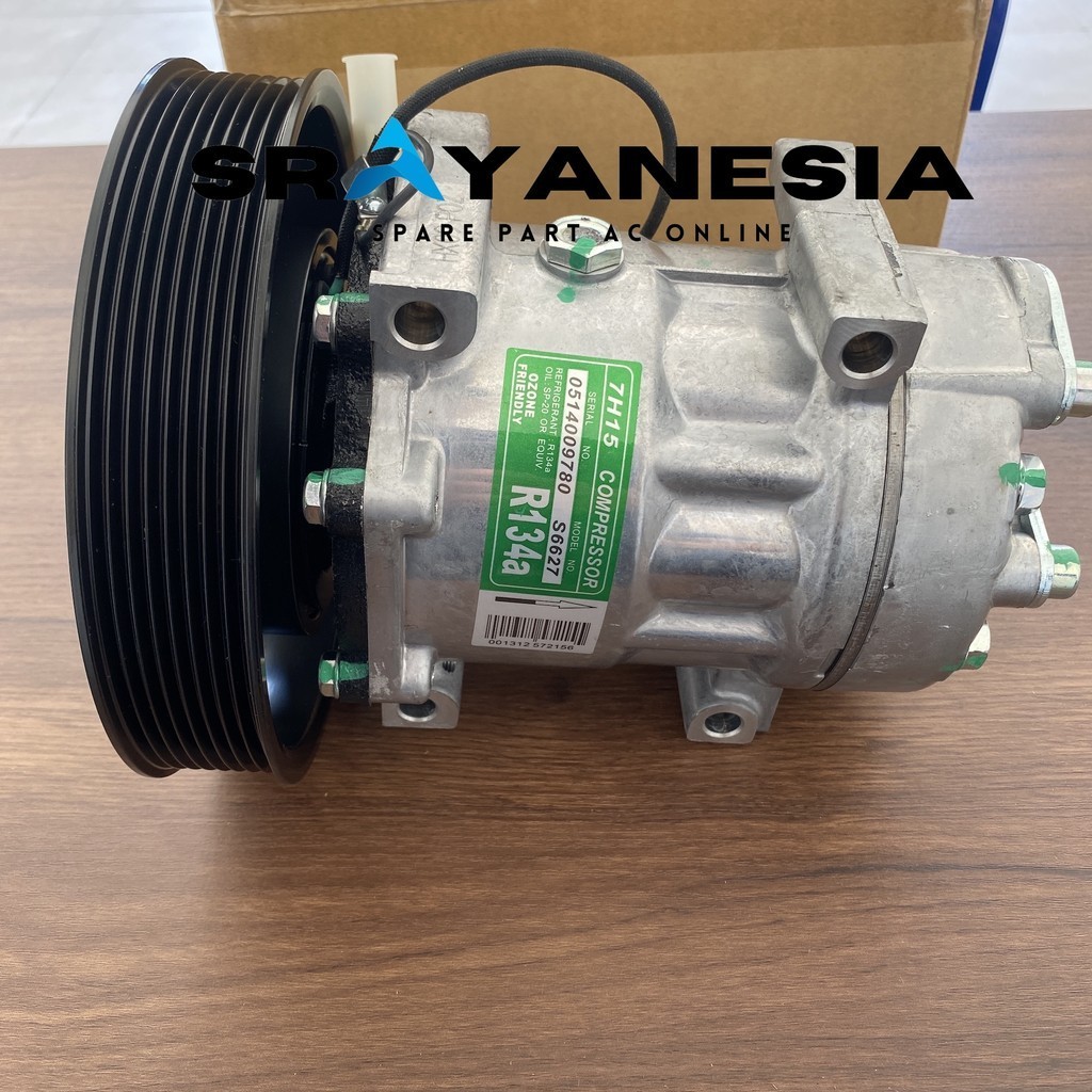 Jual Kompresor Compressor Truk Volvo, Nissan Pulley Besar 24 Volt ...