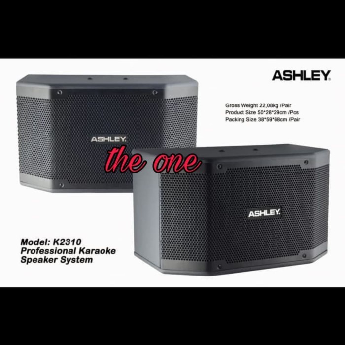 Jual SPEAKER KARAOKE ASHLEY K2310 10inch original Shopee Indonesia