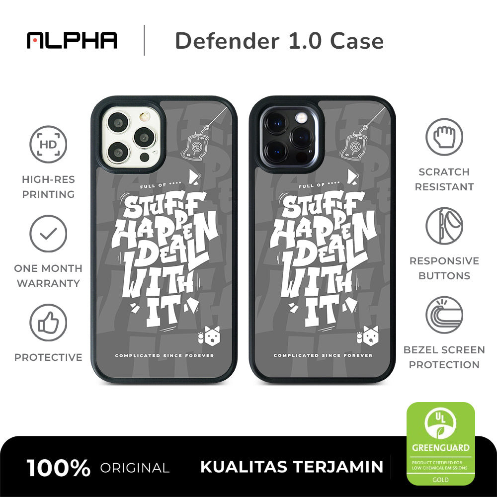 Jual Cassion Alpha Defender 1.0 Case for iPhone 15 Pro Max 13 Hybrid ...