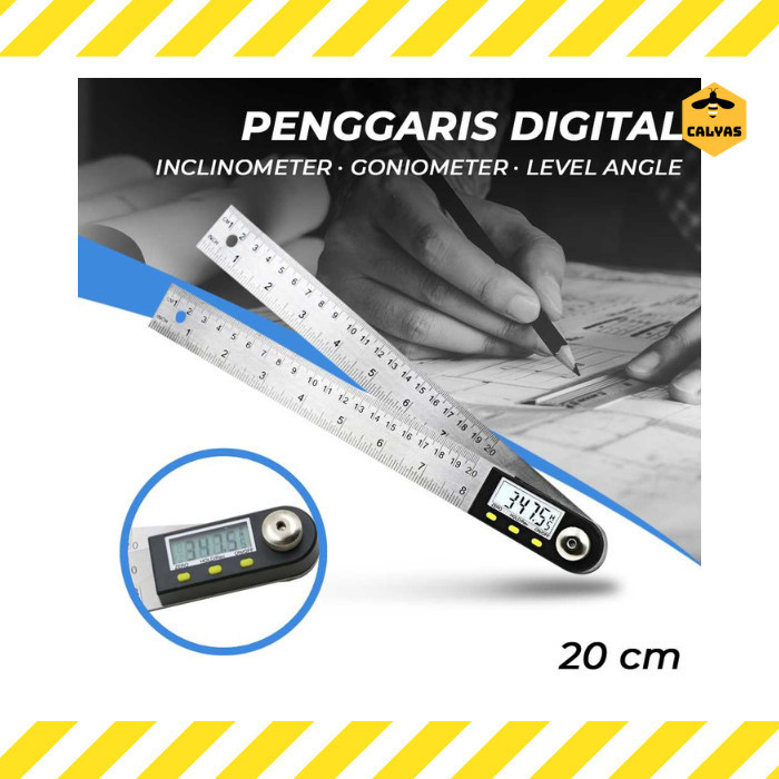 Jual Penggaris Digital Ukur Sudut Inclinometer Goniometer Level Angle 20 Cm Shopee Indonesia 1161