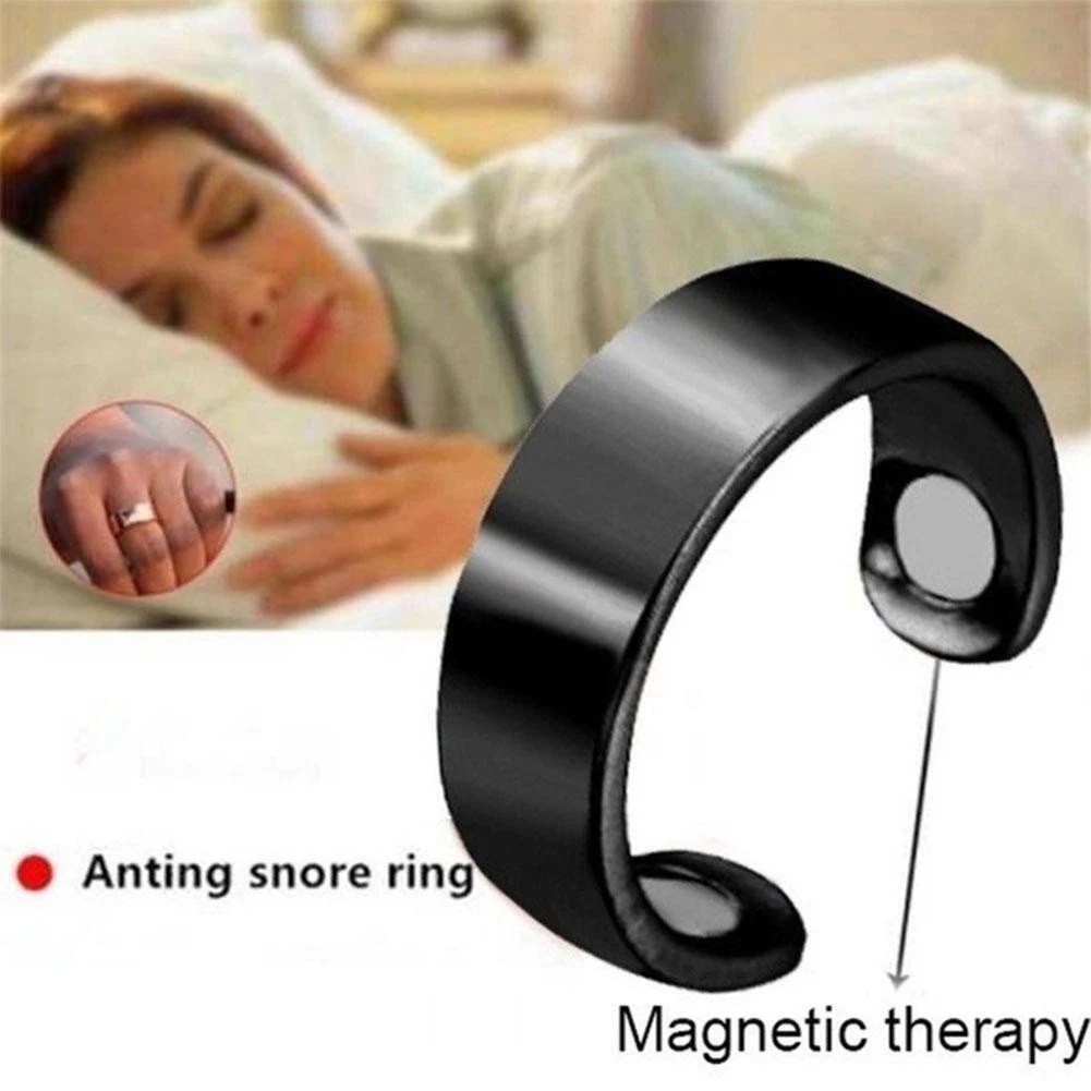ONEVAN cincin magnet terapi kesehatan akupresur dengan desain adjustable