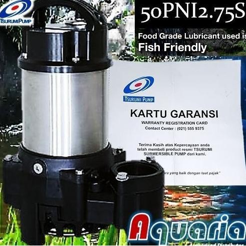 Jual Produk Hits!! Tsurumi 50Pni2.75S Pompa Celup Kolam Submersible ...