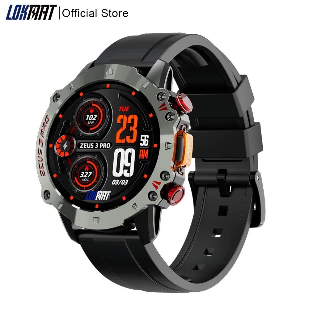 Jual LOKMAT ZEUS 3 PRO Sport Bluetooth Calls Smart Watch Fitness ...