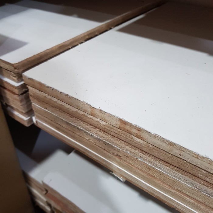Jual Multiplex Melamin Putih 12 Mm Ukuran 60 X 120 Cm Triplek Kayu ...