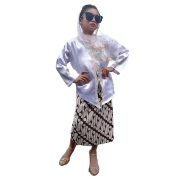 Jual fb-4 Baju Cak Dan Ning Surabaya / Baju adat Surabaya u/Anak TK