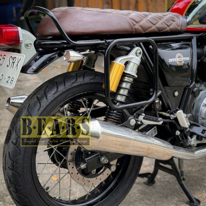 Jual Side rack Royal Enfield Interceptor PnP Handmade K01 | Shopee ...