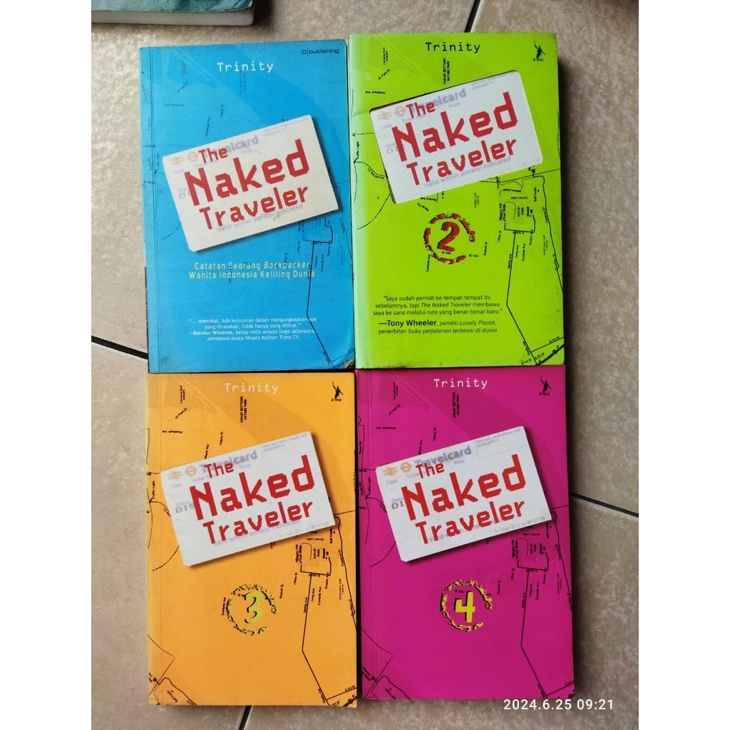 Jual Buku Traveling The Naked Traveler Shopee Indonesia