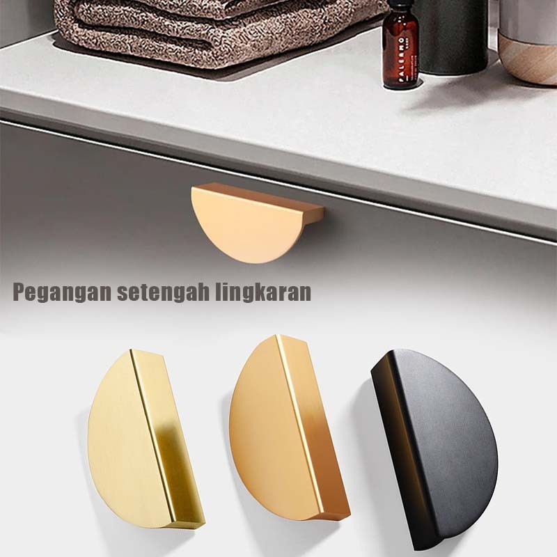 Jual Tarikan Pintu Lemari Setengah Lingkaran Handle Lemari Setengah ...