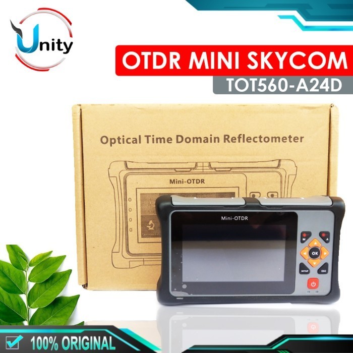 Jual OTDR Mini Skycom Optical Time Domain Smart OTDR OPM VFL TOT560 ...