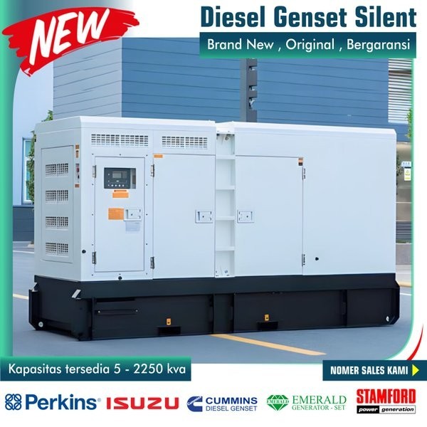 Jual Distributor Genset 350 Kva Perkins Cummins Isuzu Emerald Shopee Indonesia 9736