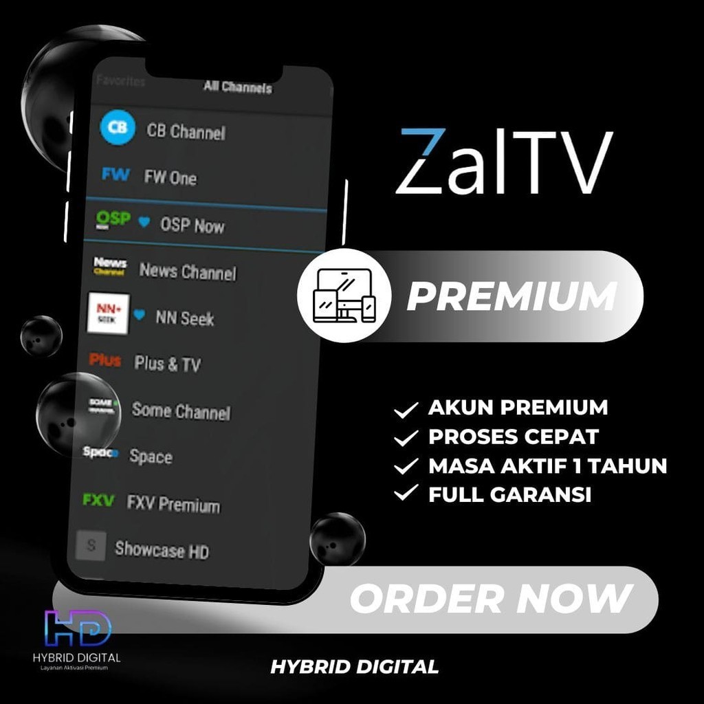 Jual Zaltv Premium Kode Privat 1 Tahun Garansi Tv Digital