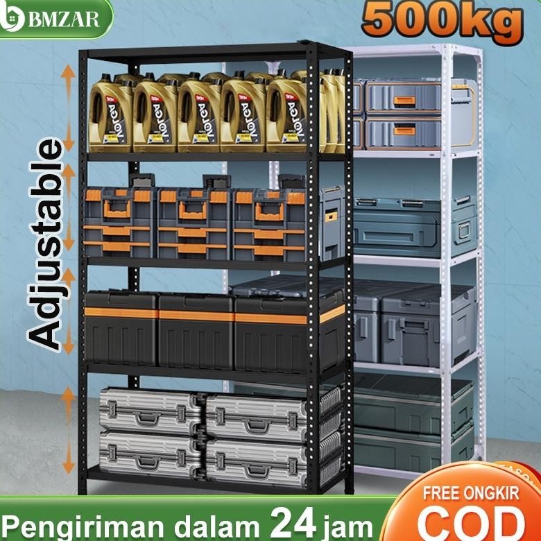 Jual Rak Besi Serbaguna Rak Besi Siku Rak Gudang 5 Susun Rak Aquarium ...