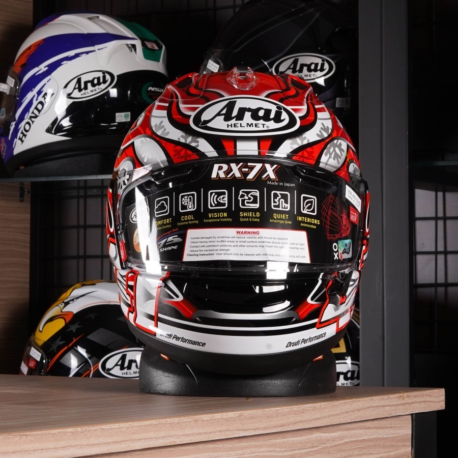Jual ARAI RX7X HAGA GP | Shopee Indonesia