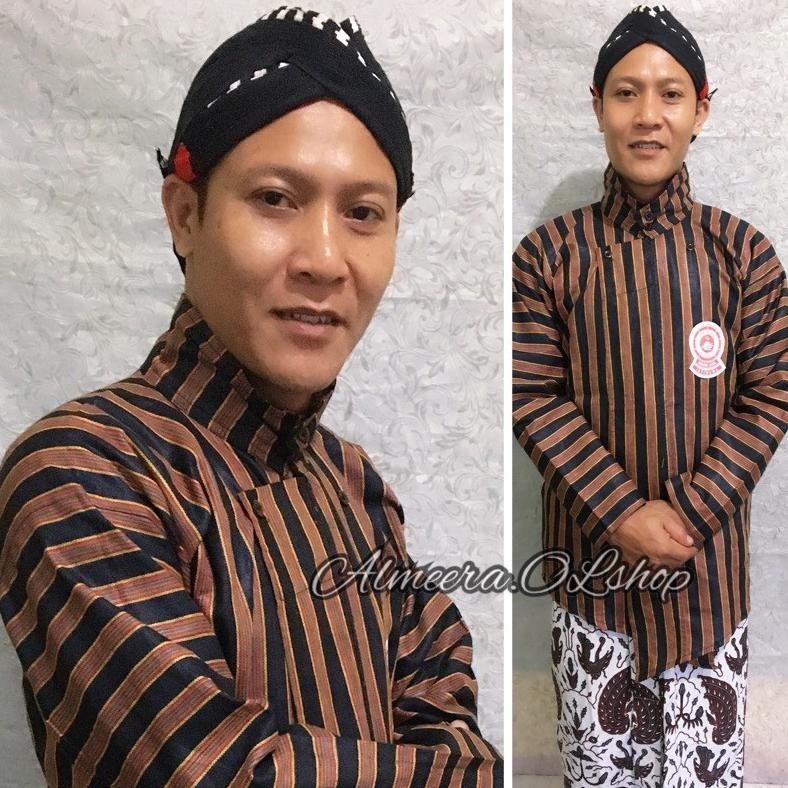 Jual PROMOOO BAJU JAWA SURJAN LURIK TRADISIONAL RAJA KEONG | Shopee ...