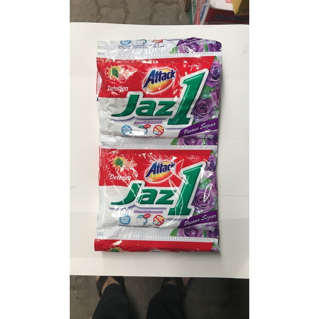 Jual ATTACK JAZ1 40gr x 12 sachet / renceng | Shopee Indonesia