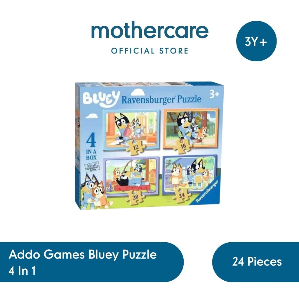 Jual Addo Games Bluey Puzzle 4 In 1 - Mainan Edukasi Anak | Shopee ...