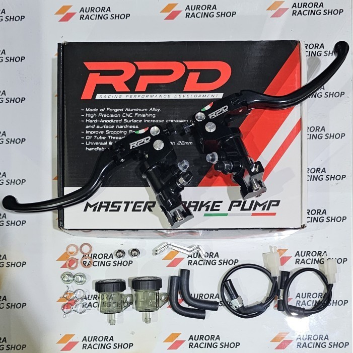 Jual MASTER REM RPD RADIAL SET KANAN ( 17 MM ) & KIRI ( 15 MM ) YAMAHA ...