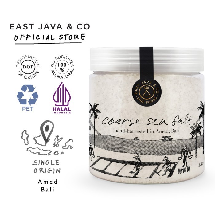 Jual East Java & Co Amed Sea Salt - 440G (Garam Laut Amed) - Adelineez ...