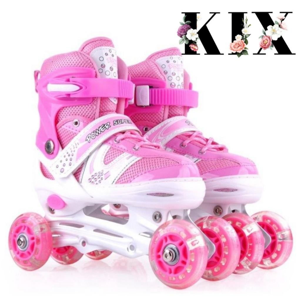 Jual SD83 SEPATU RODA ANAK DAN DEWASA MODEL MOBIL 3IN1 POWER RODA 4 ...
