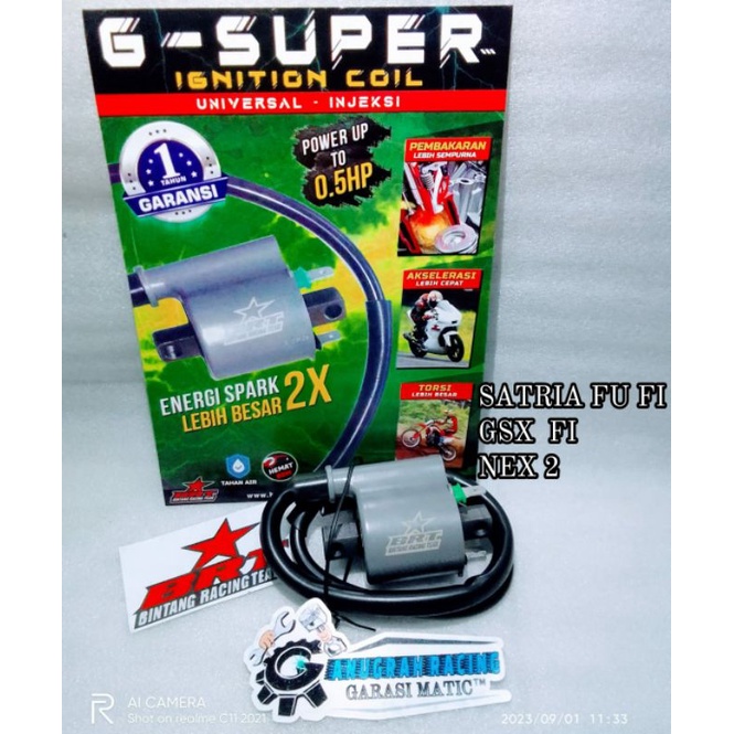 Jual COIL BRT KOIL G SUPER INJEKSI SATRIA FU 150 FI GSX 150 NEX 2 INJEKSI Shopee Indonesia