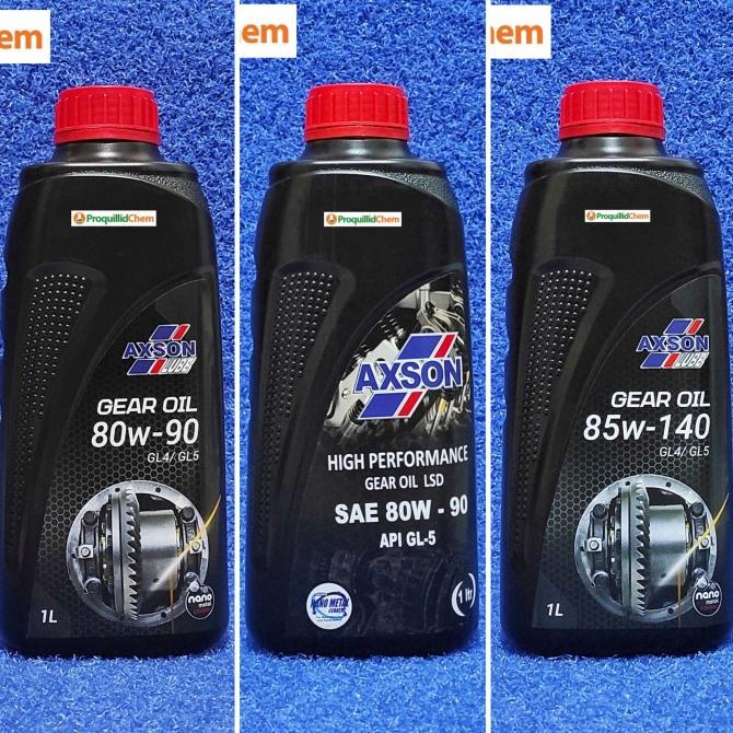 Jual AXSON GEAR OIL GL4/GL5/LSD OLI GARDAN MATIC MANUAL TRANSMISI