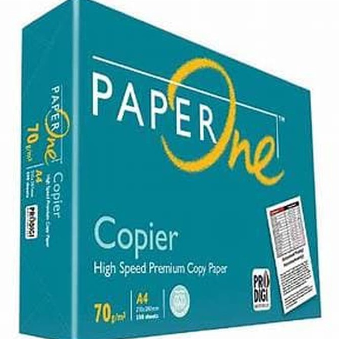 Jual Paper One Kertas Hvs 75gr A4 F4 Kuarto Kertas Fotocopy Kertas