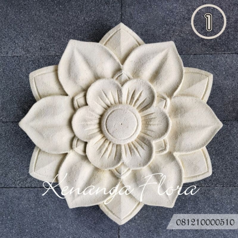 Jual Ornamen Relief Hiasan Dinding Pagar Batu Alam | Shopee Indonesia