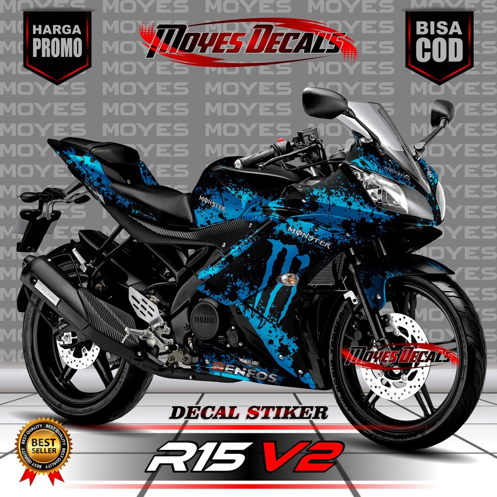 Jual Decal R15 V2 Full Body - Stiker R15 V2 Full Body - Dekal R15 V2 ...