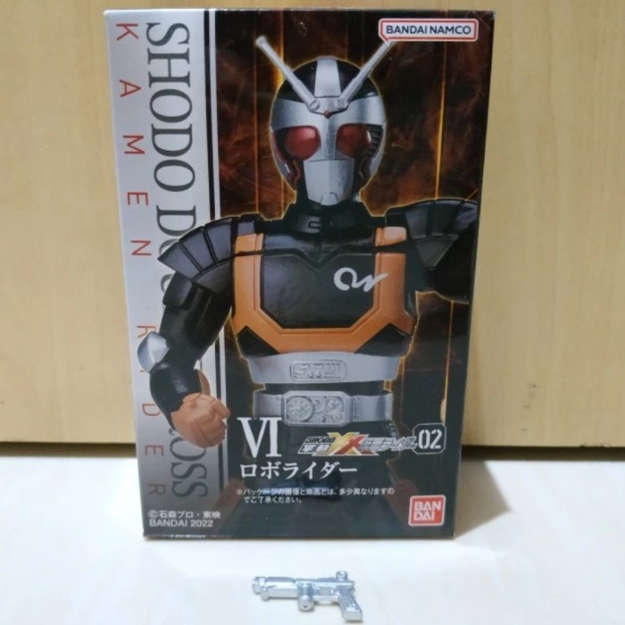 Jual PROMO!!! SHODO XX KAMEN RIDER BLACK ROBO RIDER TERBARU | Shopee ...