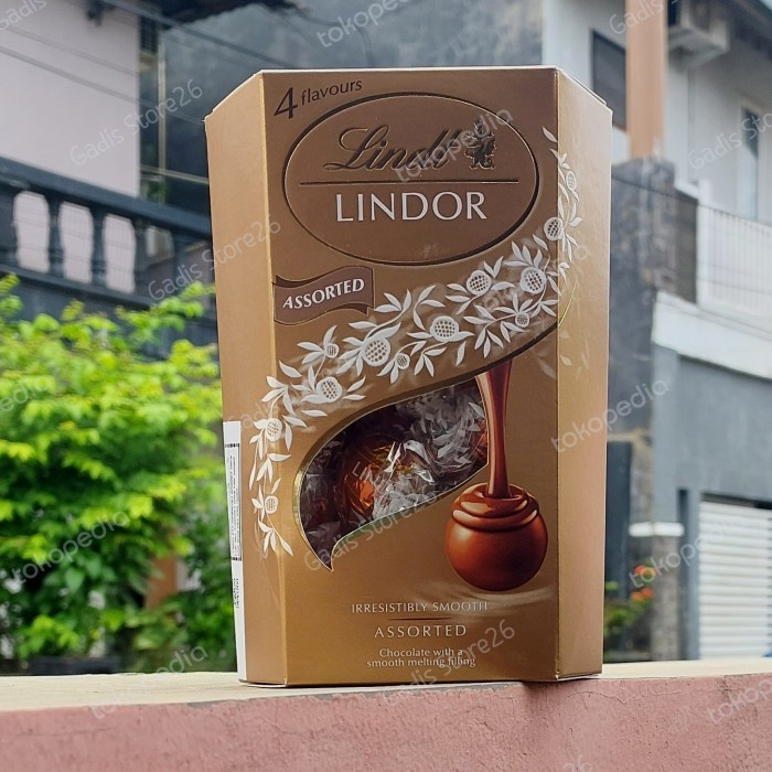 Jual Lindt Lindor Chocolate Assorted 200 Gr Coklat Shopee Indonesia 5972