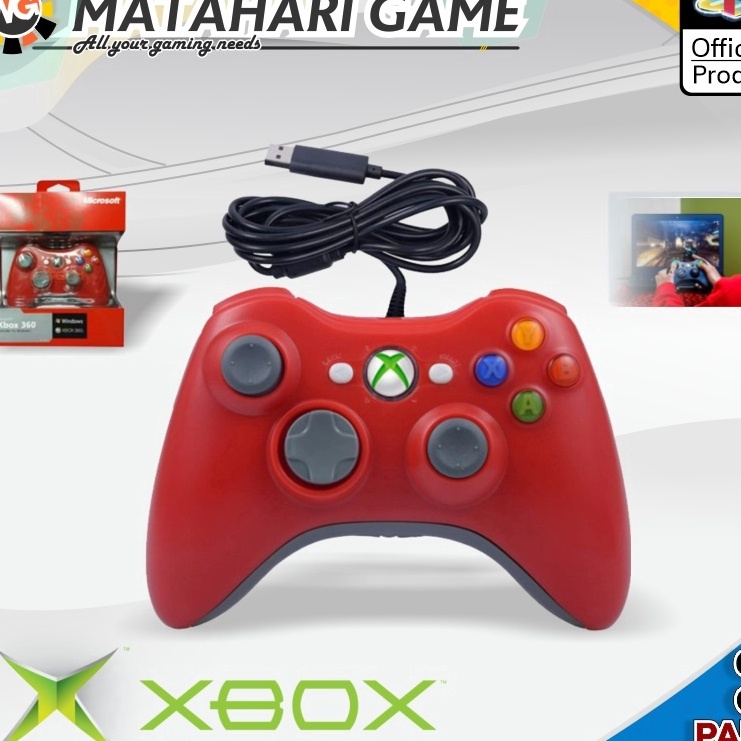 Jual New Stock Stik Stick XBOX 360 Original Pabrik Wired Xbox 360 / PC
