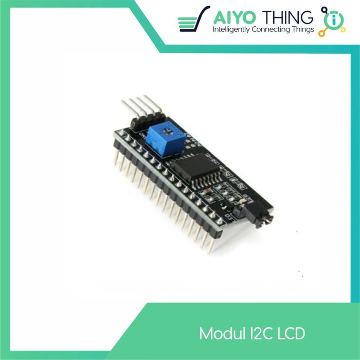 Jual Modul I2C IIIC LCD 1602 16X2 2004 20X4 IIC Interface Display Modul ...