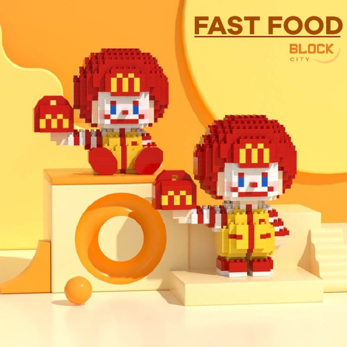 Jual Bestseller Block City Takeaway Balok Bangunan/Nano Block Seri Fast ...