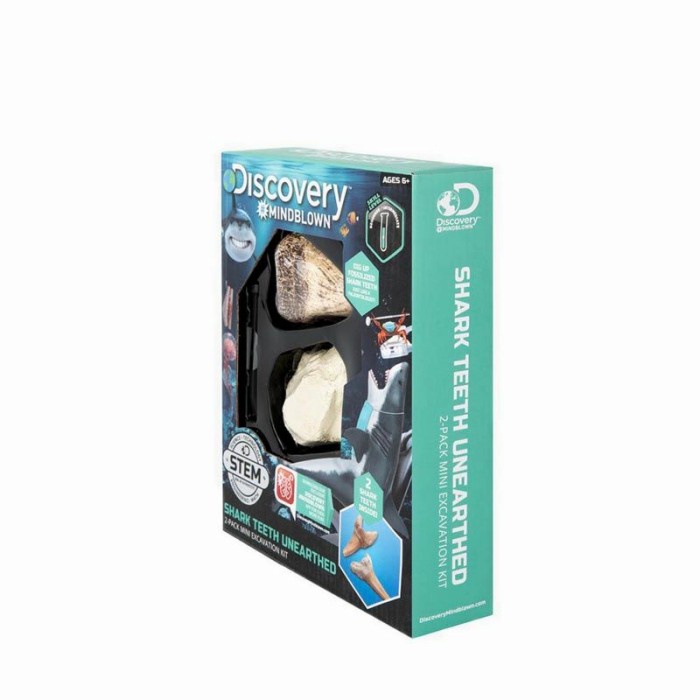 Jual PROMO!!! DISCOVERY MINDBLOWN EXCAVATION KIT MINI SHARK TOOTH 2PC