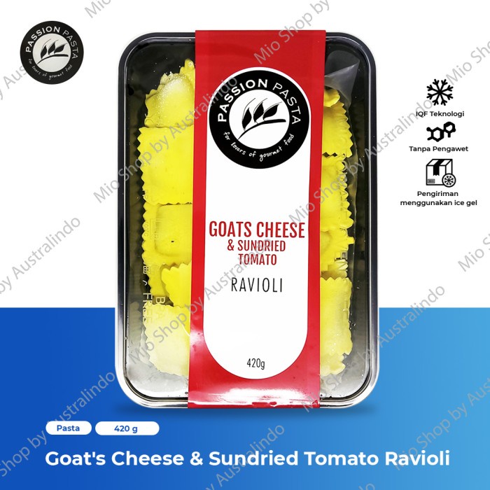 Jual Ahmed Frozen Passion Pasta Goat'S Cheese & Sundried Tomato