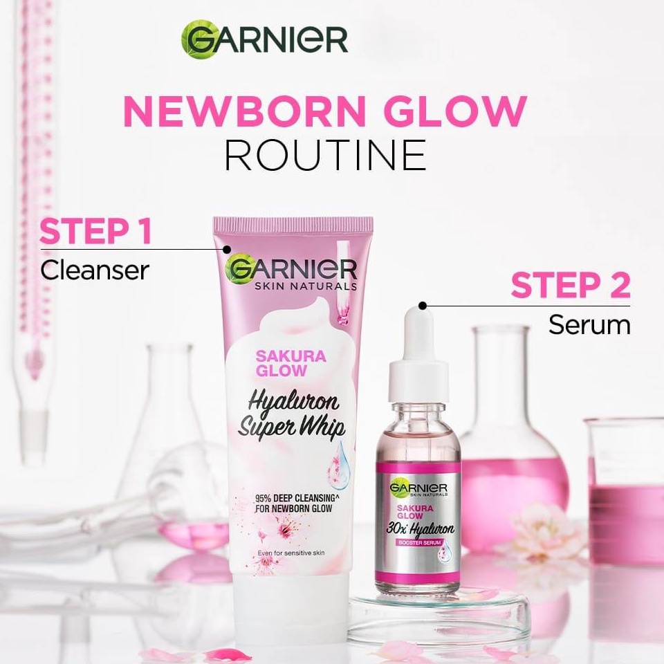 Jual Memang Keren3j3Ix Laamia Garnier Bright Complete Vit C n Sakura ...